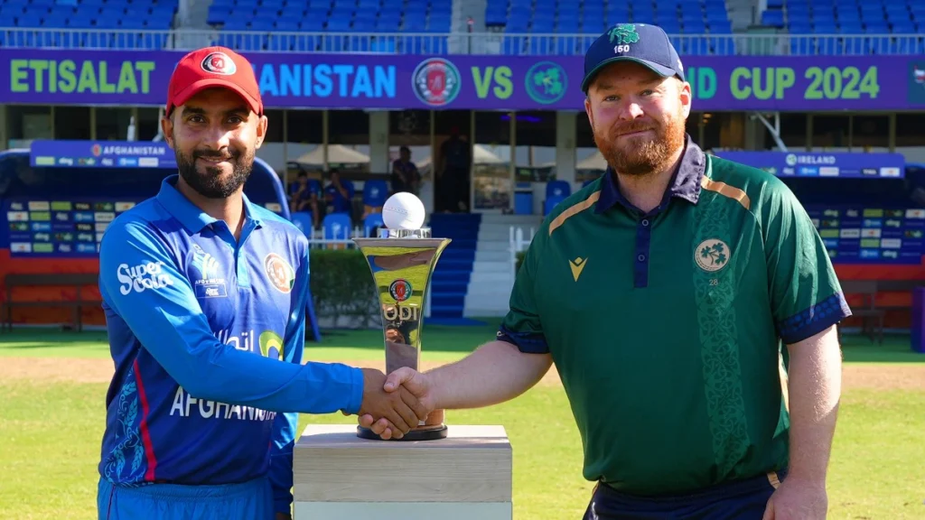 Ireland and Afghanistan celebrating historic upset victories against top teams in the T20 World Cup