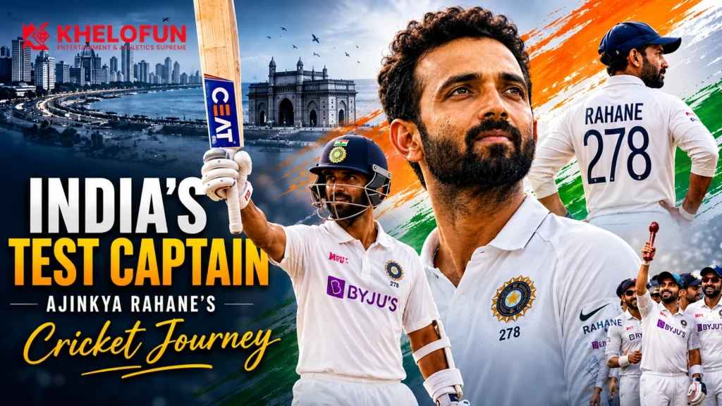 Ajinkya Rahane Cricket Journey | Khelofun
