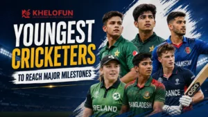 Khelofun Looks at Youngest Cricketers to Reach Milestones 