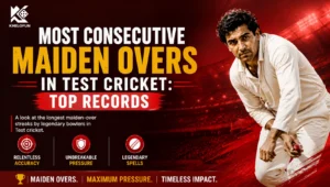 Top Maiden Over Streaks in Test Cricket | KheloFun